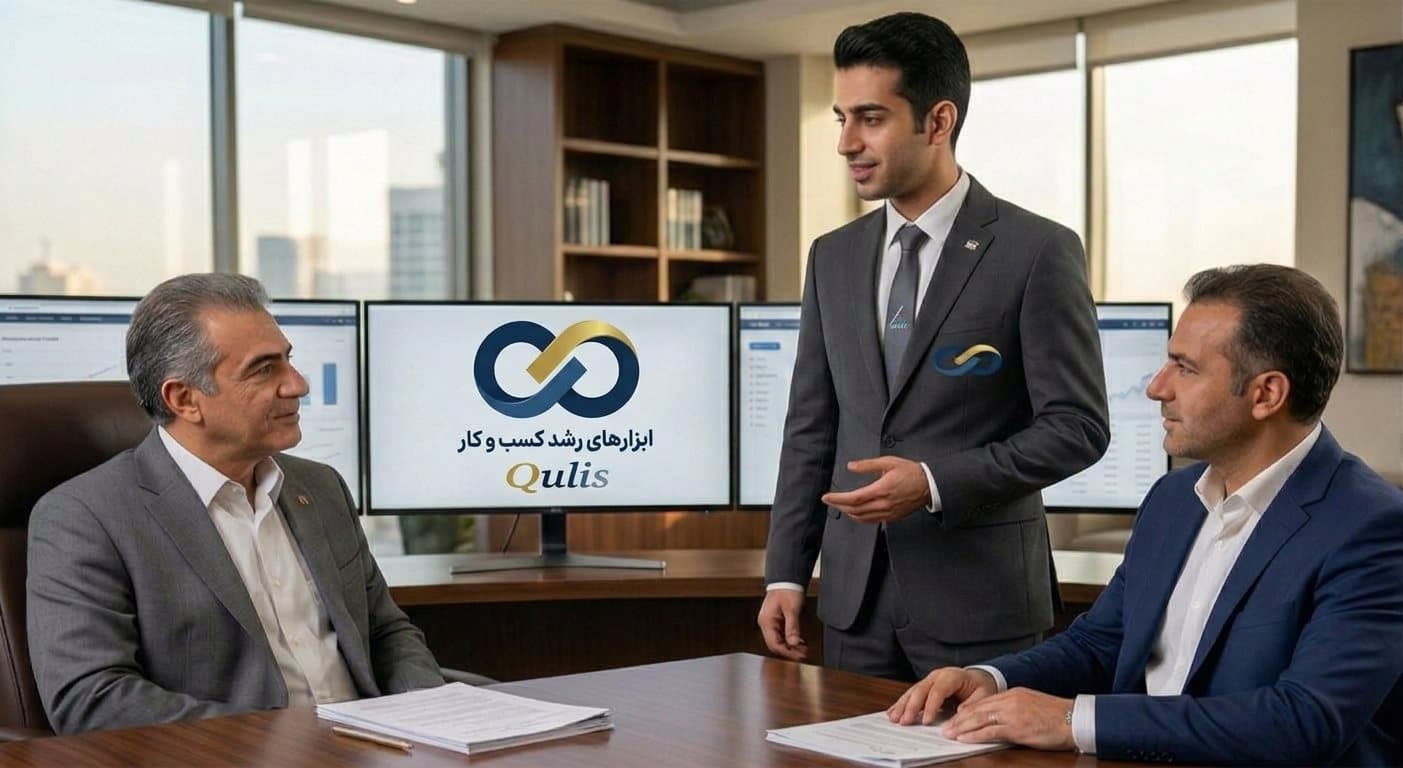 A session introducing Qulis business growth tools to managers